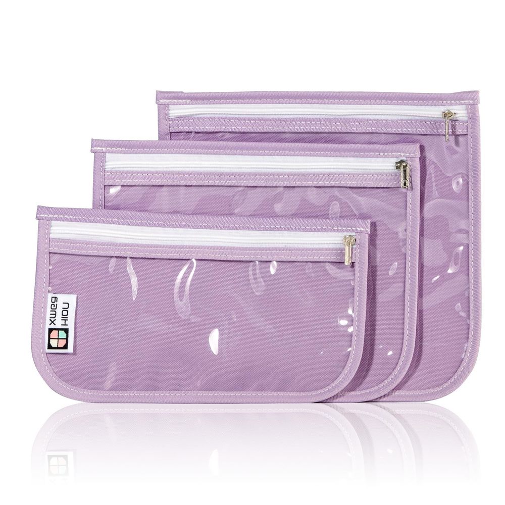 Tsa Approved Toiletry Bag, Set Of 3 Clear Travel Toiletry Bag Quart Size❤️